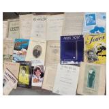 Sheet Music, antique, vintage, some booklets