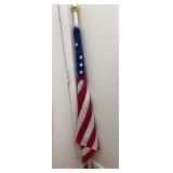 American Flag & Pole