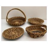 Pine Needle & Sweetgrass Baskets