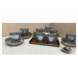 Galvanized Small Planter & Trays