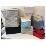 Various Size Canvas Storage Bins