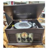 Victrola radio, record & cassette player