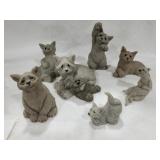 Quarry Critters Cat Figurines