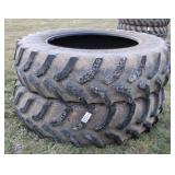 2 Good Year Rear Tractor Tires