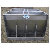 2 Stainless Steel Hog Slat 400 Dry Hog Feeders