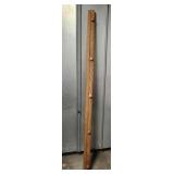 Oak Wood Quilt Hanger, 6 foot long