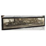 Antique School Picture in frame