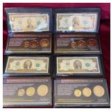 (4) Golden Bicentennial Colleftion Sets