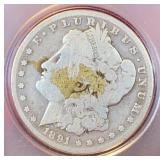 1891-O Morgan Silver Dollar