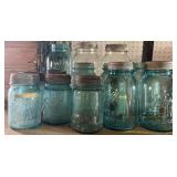 Antique Ball Jars & Zinc Lids