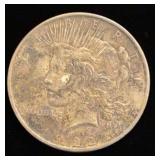 1922 Peace Silver Dollar coin