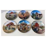 Danbury Mint Little Farmhands Collector Plates