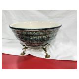 Hartstone Pottery bowl & stand