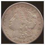 Silver Morgan Dollar Coin, 1921S