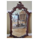 Mirror Craft Wooden Carved Mirror 46"x35.5"