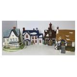 Assorted Department 56 and Aldon Village Houses