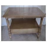 Drexel Wooden 1-Drawer Side Table 23"x29"x21"