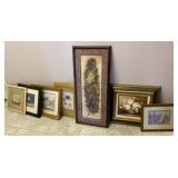 Assorted Floral Themed Hanging Wall ArtUp to