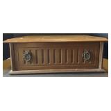 Wooden One Drawer Dresser Top Box (approx 17" x