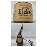 (M) George Dickel Whisky Bottle Lamp