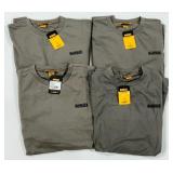 (CW) DeWalt Long Sleeve Charcoal Shirts