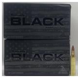 (V) Hornady Black 5.56 NATO Cartridges