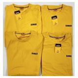 (CW) DeWalt Long Sleeve Yellow Shirts