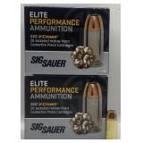 (V) Sig Sauer 45 Auto Jacketed Hollow Point