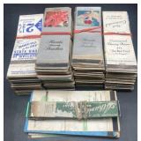 (D) Matchbook covers vintage lot