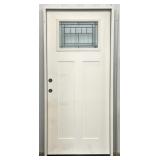 REEB 36in RH Craftsman Deco Prehung Exterior Door