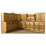 Mocha Solid Wood Premium Kitchen Cabinets