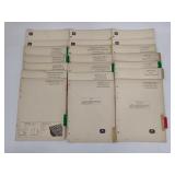 (B1061) John Deere Paper Back Catalog Books (21