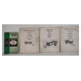 John Deere Manuals Incl. No.62 Hay Chopper, No.64