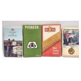 Vtg. Crop Notebooks incl. Pioneer, P-A-G, Golden