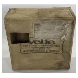 Velie Motors Corporation Empty Cardboard Box