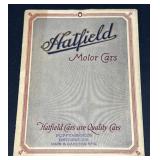 1920 Hatfield Motor Cars, Sidney, NY, 12 Page