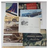 1930s Automotive Sales Brochures, Franklin