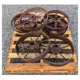 Various Engine Cart Wheels