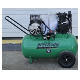 (ZZ) SPEEDAIRE Portable Air Compressor: Oil