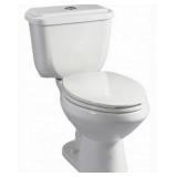 (WE) Briggs Conserver Dual Flush Elongated Toilet