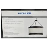 (WE) Kickler Rayleigh 3-Light Pendant, Olde