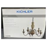 (WE) Kichler Beulah 5-Light Chandelier, Faux Pine