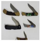 (II) Folding Knives, 2 in to 3 1/4 in Blades