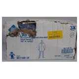 (ZZ) Box Disposable Lab Coat, Size 3XL, No Latex,