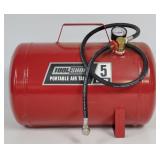 (AD) Tool Shop 5 gal Portable Air Tank, 125 Max