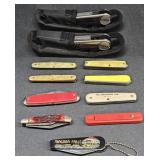 (AK) Lot Of Advertising/Promotional Pocket Knives