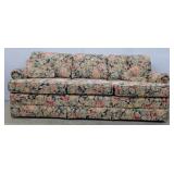 (AD) Floral Patterned Sofa With Two Matching