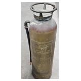 (II) Antique Guardene Fire Extinguisher Brass