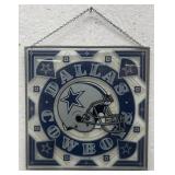 (K) Dallas Cowboys Stained Glass Wall Decor. 16