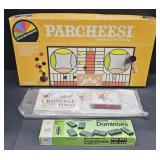 (V) Lot Includes: Parcheesi, Cribbage To Go, And